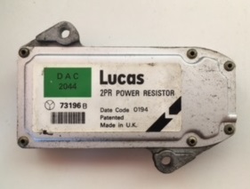 Lucas 2PR 73196 B Power resistor